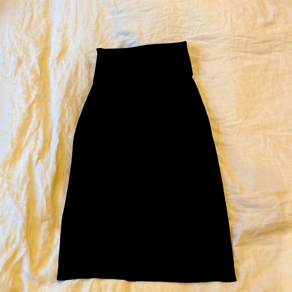 Black MM La Fleur Skirt